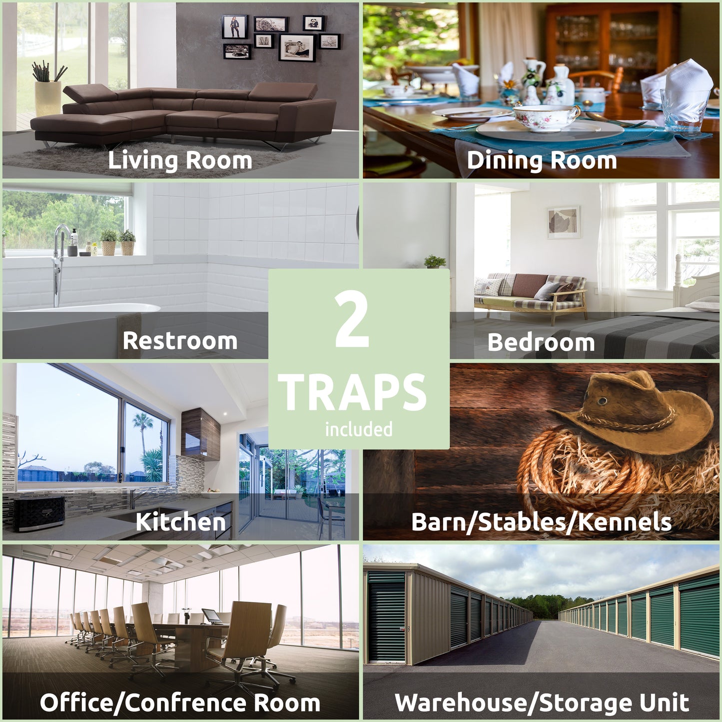 W4W Dual-Entry Rat Trap - Enclosed Tunnel Helps Reduce Accidental Triggering, Guides Rats, Mice & Chipmunks - Quick-Kill Snap Design - Hides Catch for Easy Disposal - Indoor/Outdoor - Reusable