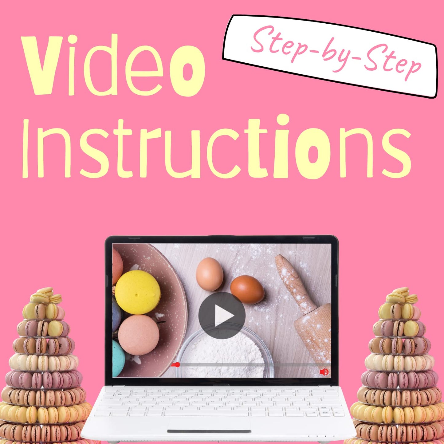Macalicious Macarons DIY Kit - Makes 24 Macarons