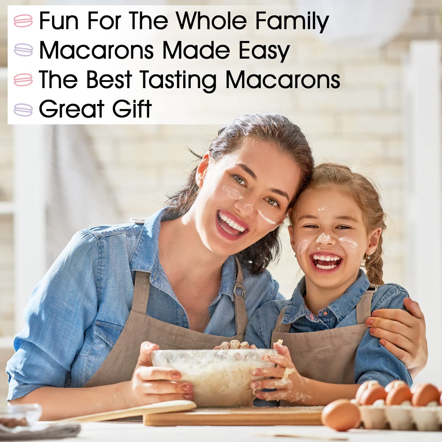 Macalicious Macarons DIY Kit - Makes 24 Macarons
