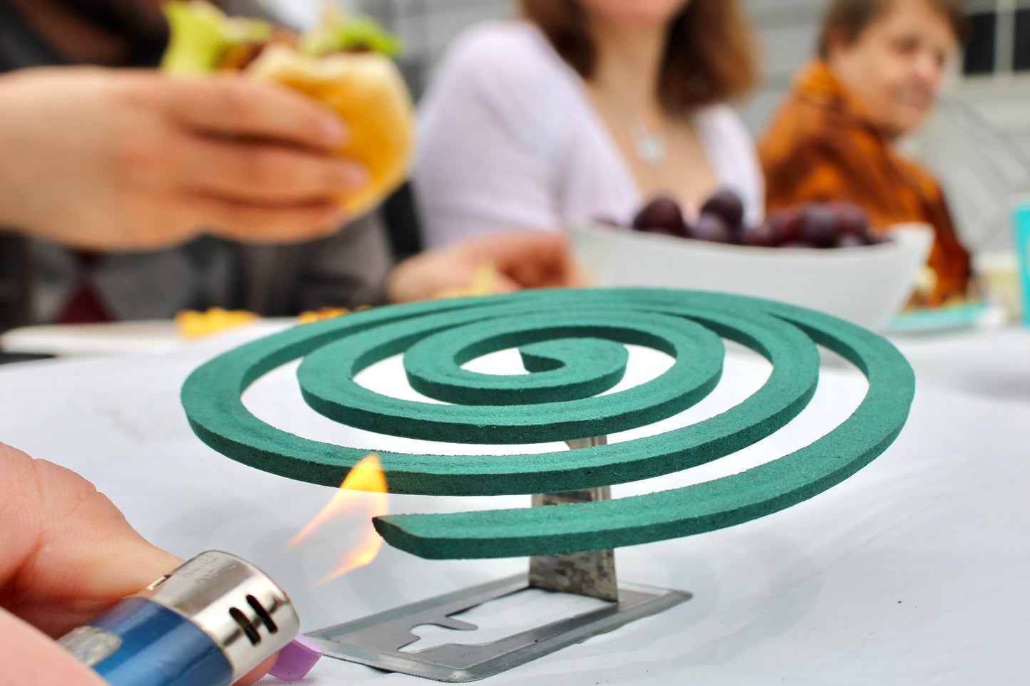 W4W Mosquito Repellent Coils - Outdoor Use Reaches Up to 10 feet - Each Coil Burns for 5-7 Hours