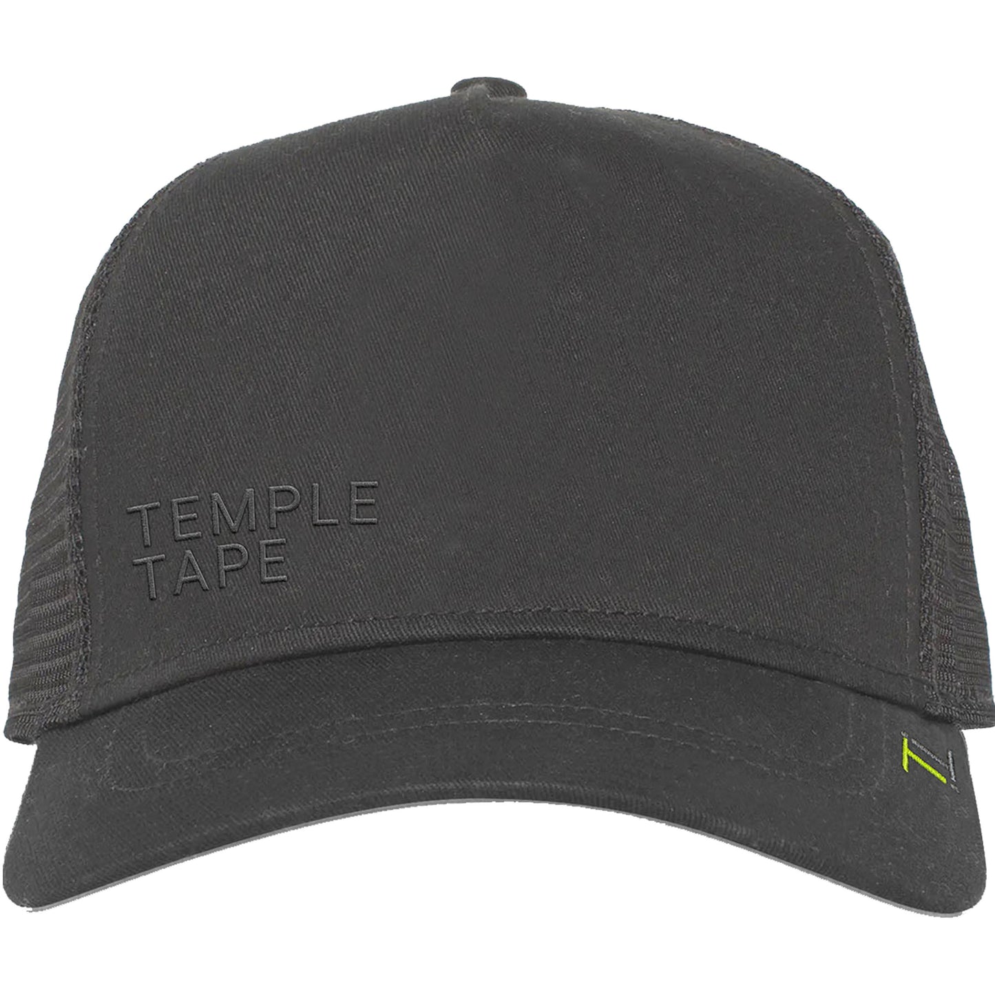 Temple Tape Fleece Lined Trucker Hats – Designed for Men & Women – Mesh Back Adjustable Snapback Closure - UV Sun Protection