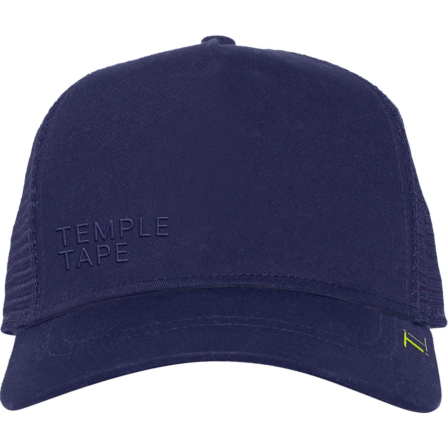 Temple Tape Fleece Lined Trucker Hats – Designed for Men & Women – Mesh Back Adjustable Snapback Closure - UV Sun Protection
