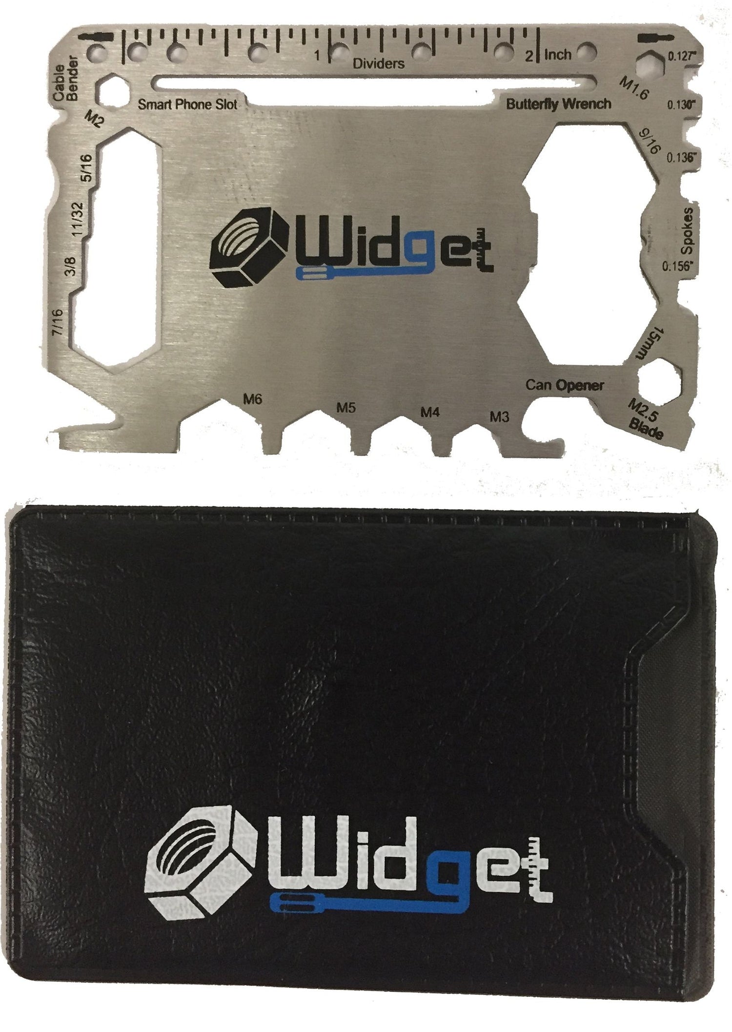 The WIDGET (43-in-1 Credit Card Size Multi-tool) - W4W Products