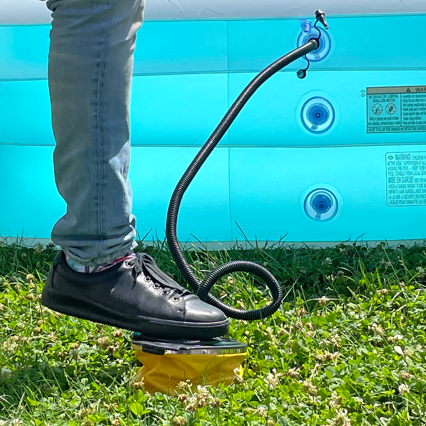 W4W Bellows Foot Pump - W4W Products