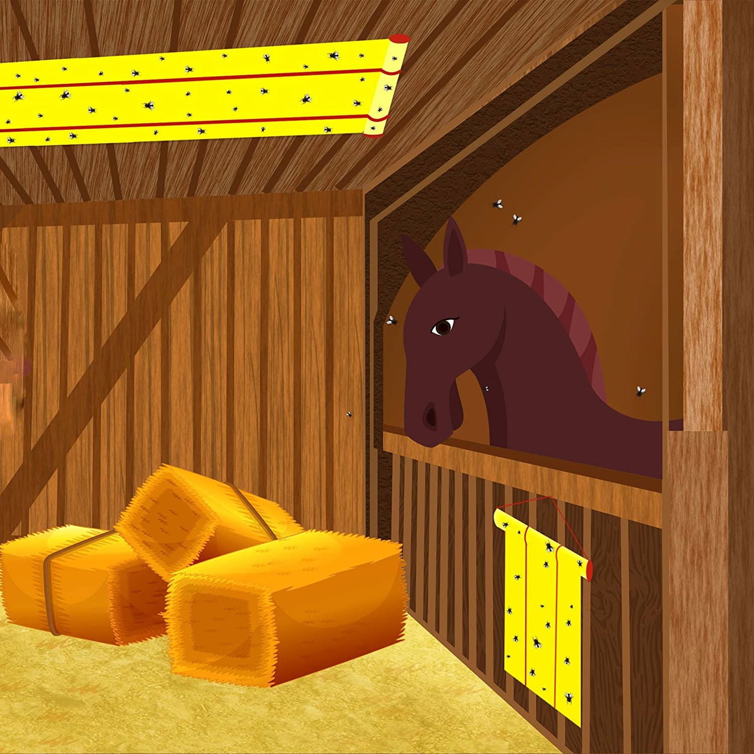 W4W Giant Fly Trap Roll - 2 Pack - W4W Products