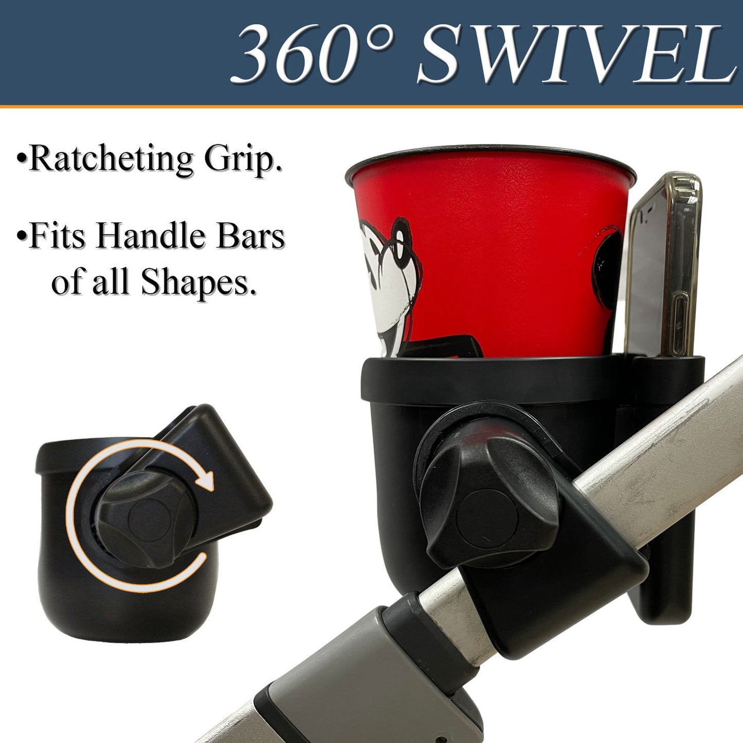 W4W Universal Stroller Cup and Phone Holder - W4W Products