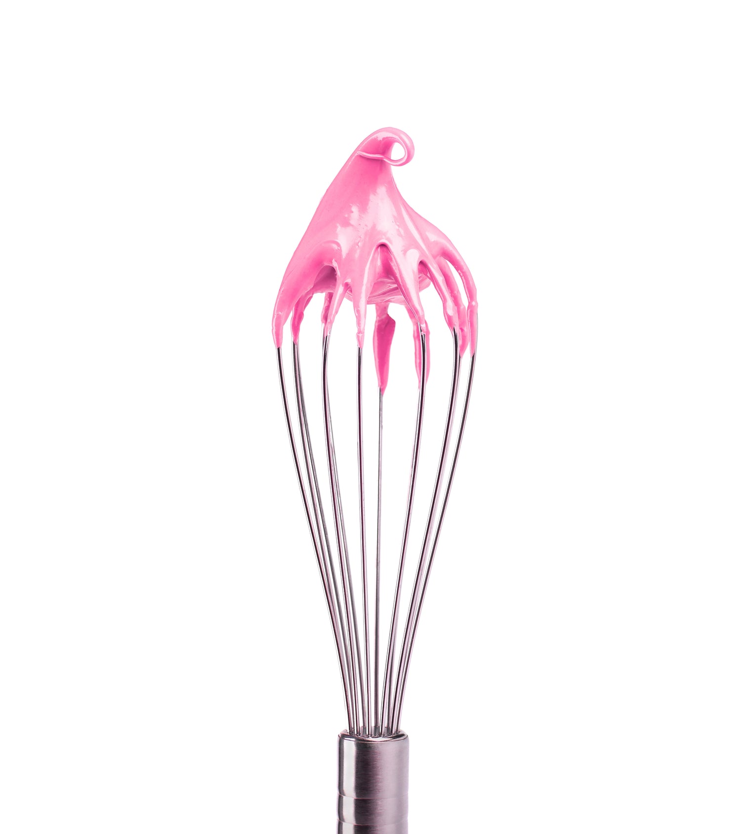 Whish with pink frosting
