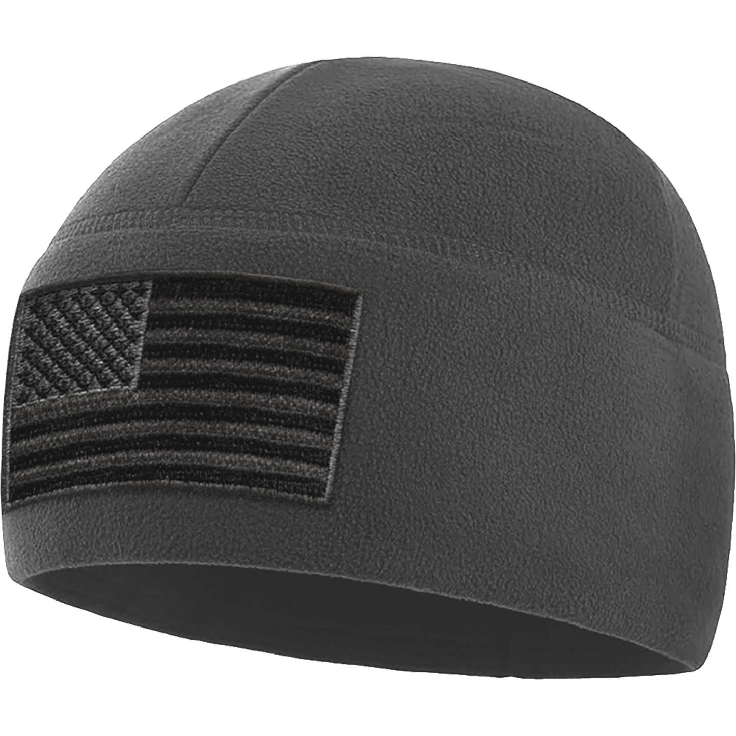 Temple Tape Premium Brushed Fleece Tactical Watch Cap Warm Beanie - American Flag