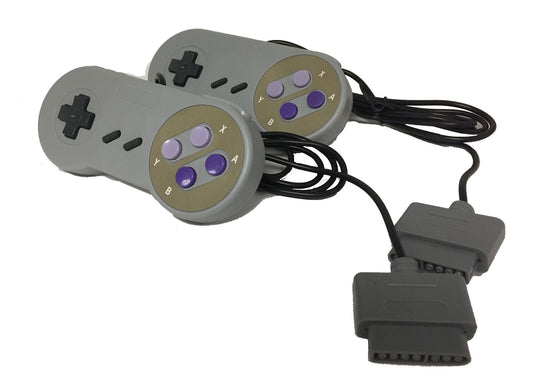 #original_alt_text# - Gaming Remote Control compatible with SNES (2-Pack) - W4W Products