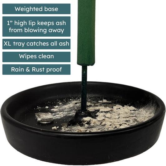 Ceramic Mosquito Stick Holder - 1 or 2 Holders available