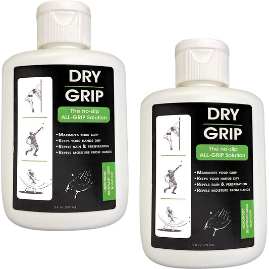 Dry Grip & Pole Grip Solution – Transparent, Non Sticky, Anti-Slip Solution for Pole Dancing, Tennis, Golf and all Sports - Repels Sweat & Moisture from Hands