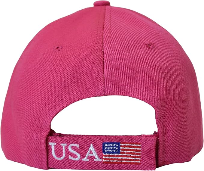Trump MAGA Hat for Men & Women - Make Beautiful America Great Once Again - Charlie Kirk 47 - with American Flag
