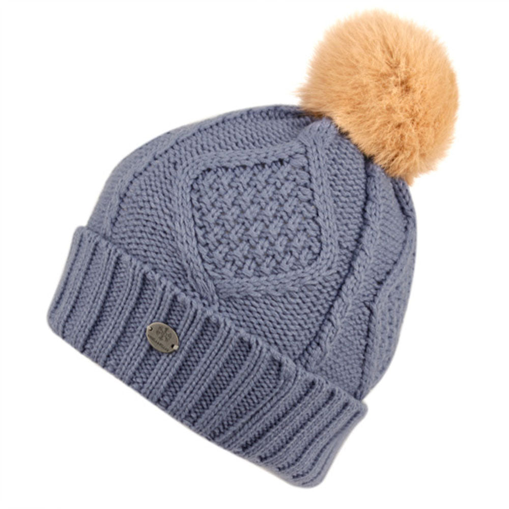 POMPOM Beanies- ASSORTED COLORS -