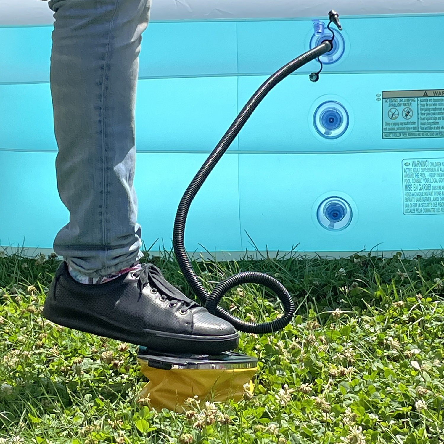 W4W Bellows Foot Pump - W4W Products 