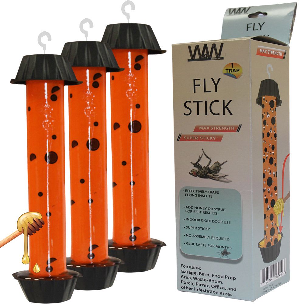 W4W Jumbo Fly Stick - 3 Pack – W4W Products
