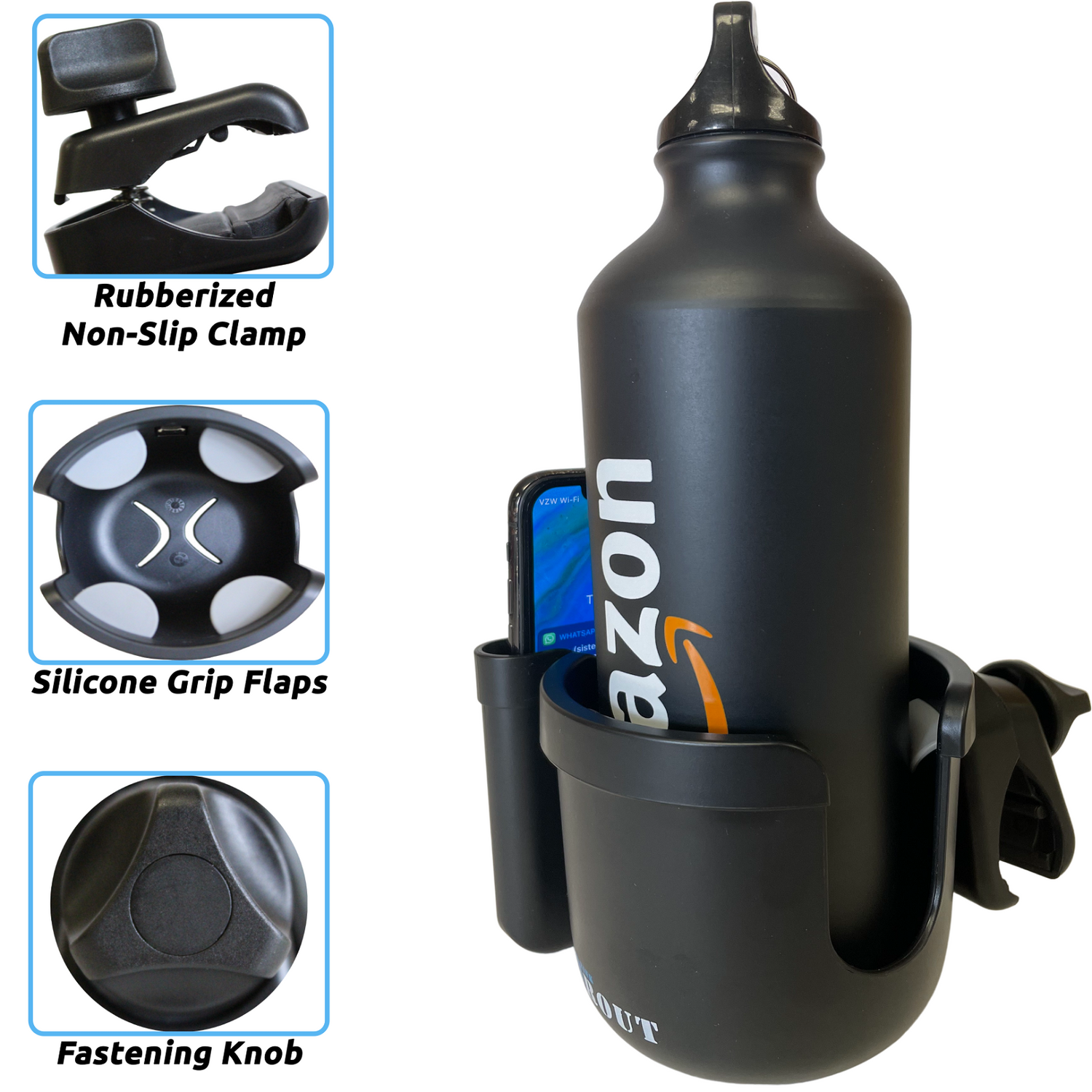 W4W Universal Stroller Cup and Phone Holder - W4W Products 
